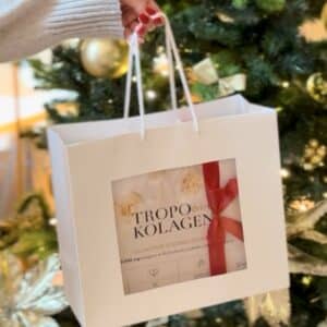 Dodaj opakowanie prezentowe (torba+kokardka)